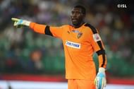 Duwayne Kerr in a Chennaiyin FC shirt. (Photo: Twitter)